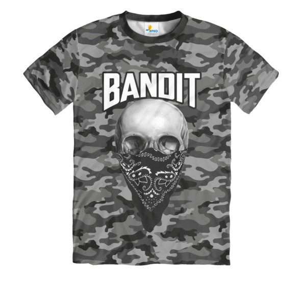Футболка мужская Bandit Skull Dark