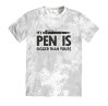 Футболка мужская My Pen is Bigger than Yours White