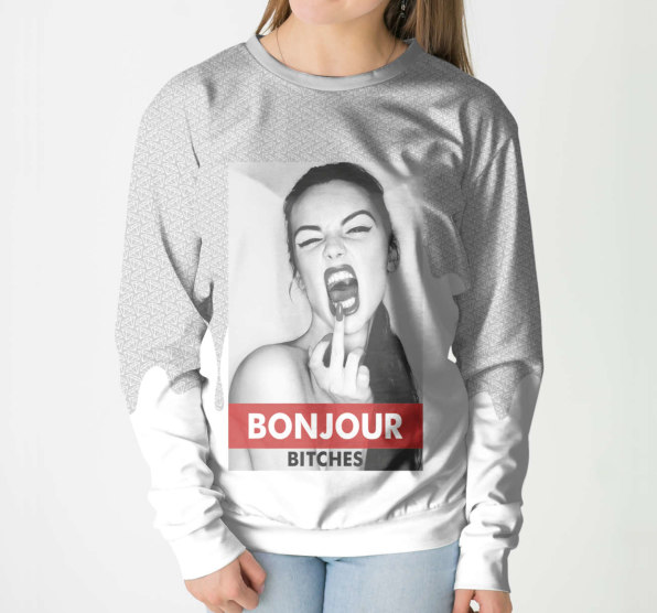 Свитшот женский BONJOUR Bitches